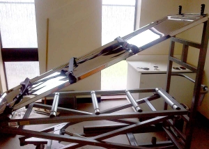 Tahara Table, Tahara wash facility, Jewish Mortuary Equipment