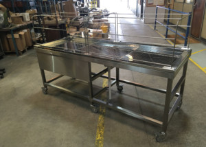 Burnley Mosque project 800mm Ghusal TableBurnley Mosque project 800mm Ghusal Table