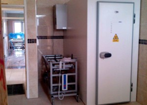 Oldham Mosque Ghusl equipment body chamber